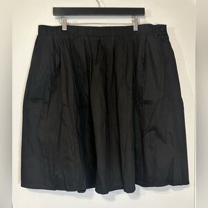 Taydey A-Line Black Plus Size Pleated Vintage Retro Formal Women’s Skirt 3XL NEW